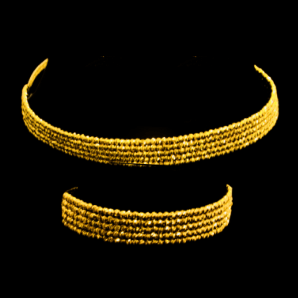 21K Gold Necklace Set